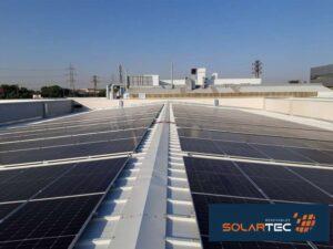 Instalación solar 260Kw Supermercado Alcampo